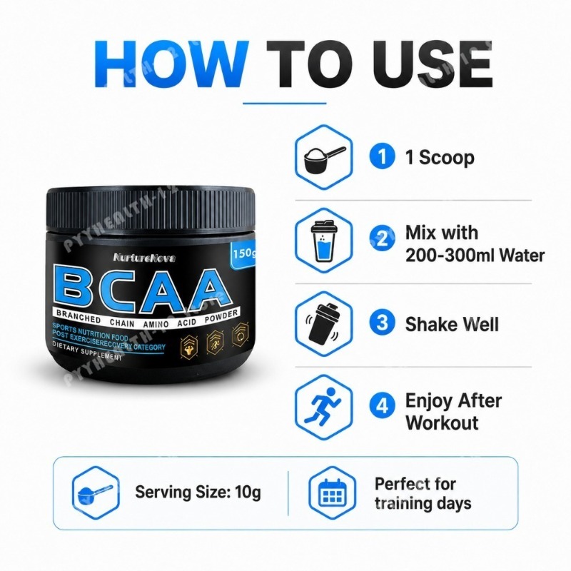 BCAA Powder 150g Branched Chai - огляд і ціна Collagen Peptide Powder