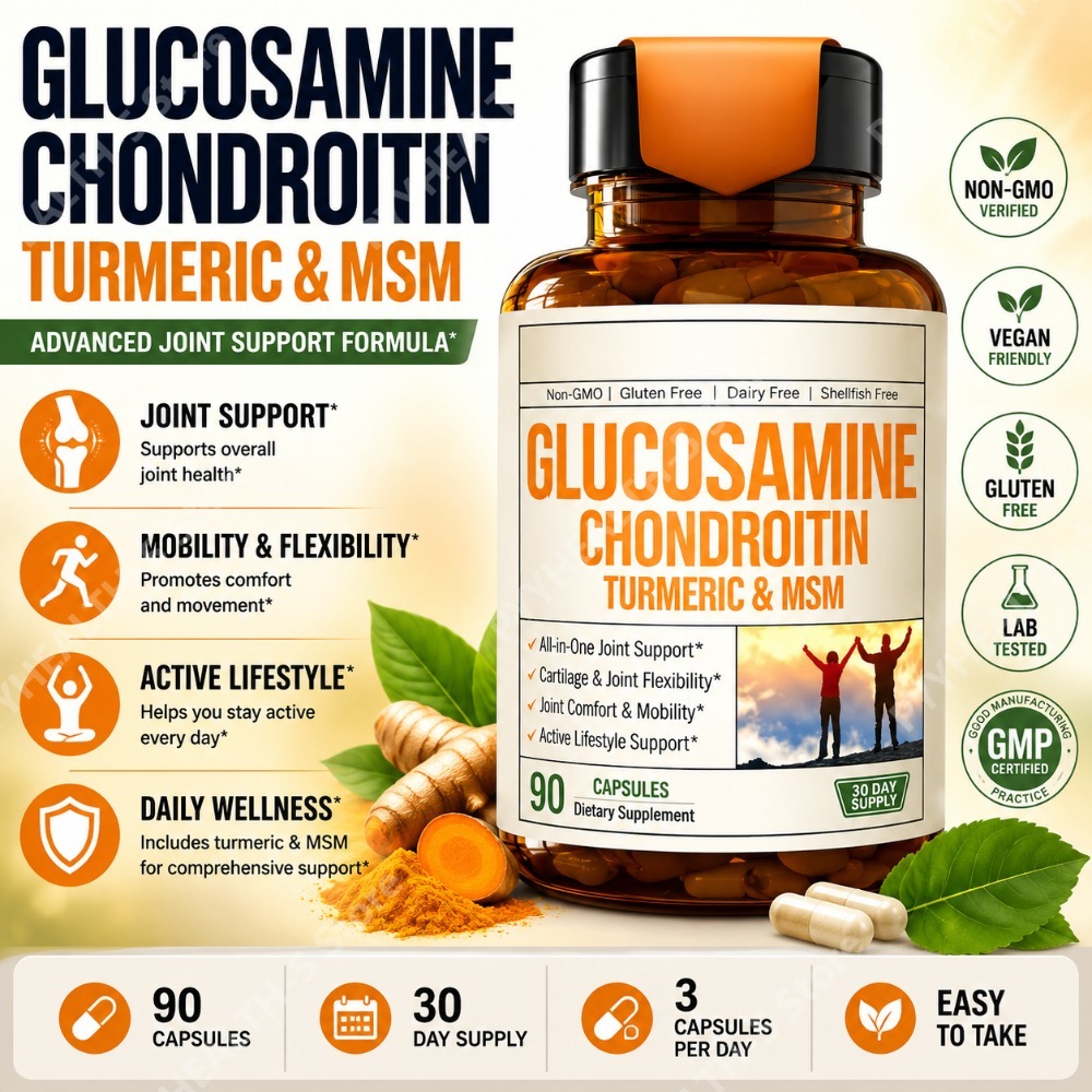 Glucosamine Chondroitin MSM Ca - огляд і ціна Glucosamine Chondroitin Joint