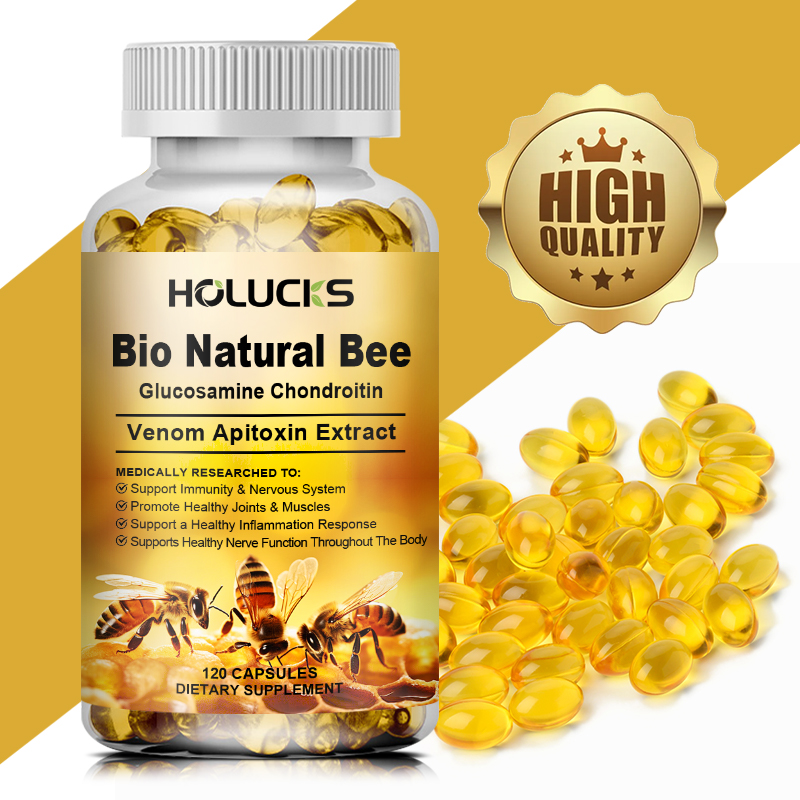 HOLUCKS Bee Glucosamine Chondr - огляд і ціна Glucosamine Chondroitin Joint