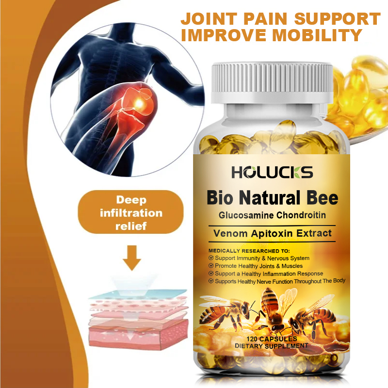 HOLUCKS Bee Glucosamine Chondr - огляд і ціна Glucosamine Chondroitin Joint