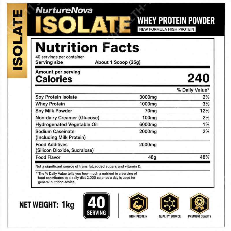 Whey Protein Isolate Powder Lo - огляд і ціна Nutrition For Fitness And Sports