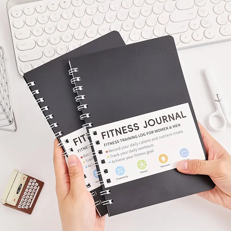 Fitness Journal Notebook Daily - огляд і ціна Nutrition Fitness Plan