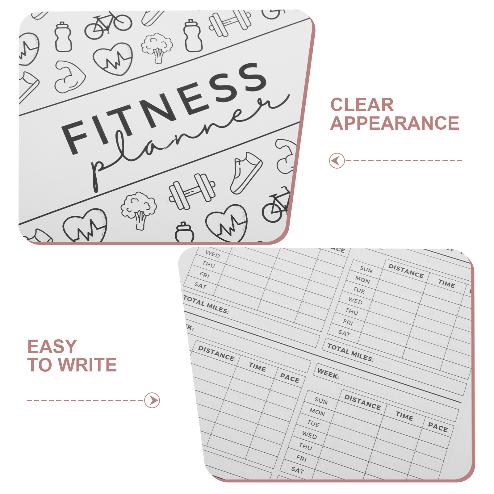 Fitness Planner Fitness Workou - огляд і ціна Nutrition For Fitness Books