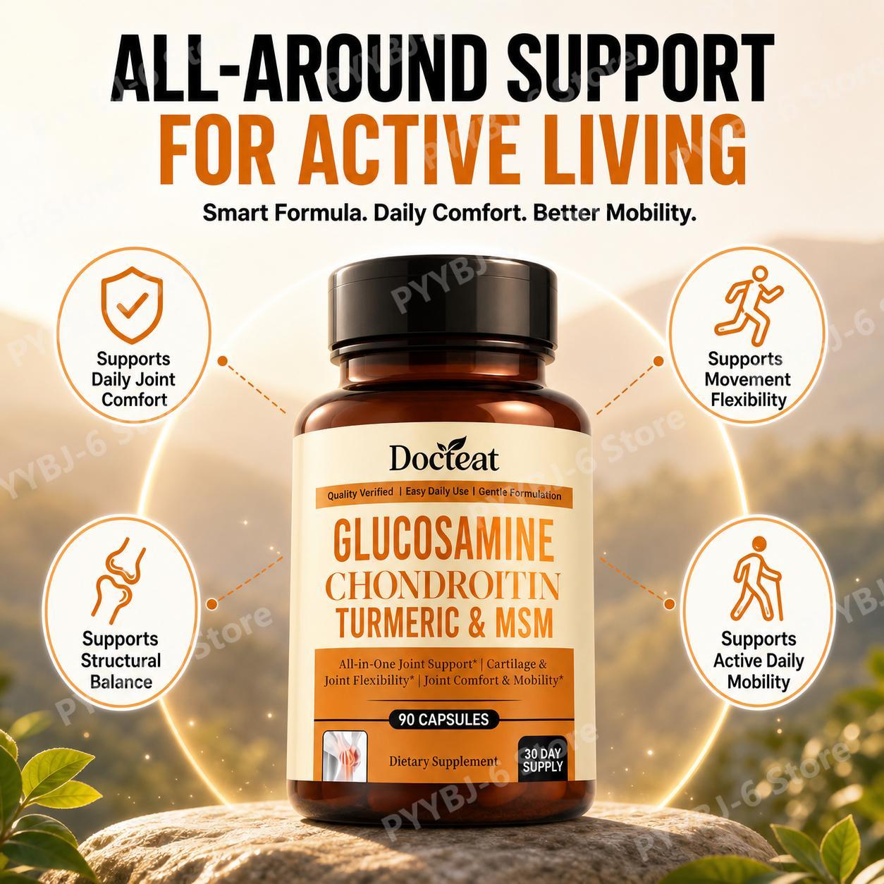 Docteat Glucosamine Chondroiti - огляд і ціна Glucosamine Chondroitin Joint