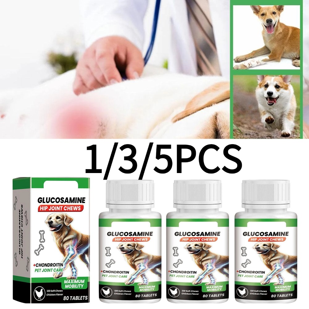 80 Tablets Dog Joint Support P - огляд і ціна Glucosamine Chondroitin Joint