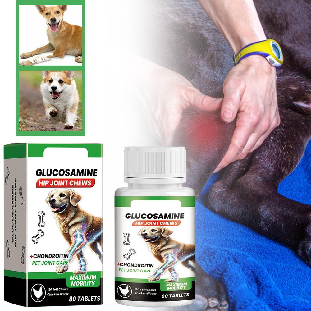 80 Tablets Dog Joint Support P - огляд і ціна Glucosamine Chondroitin Joint