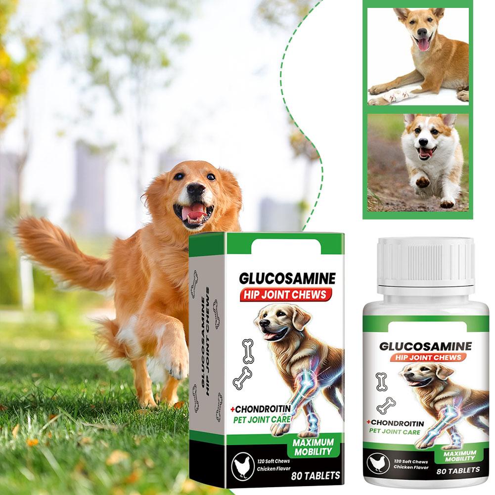 80 Tablets Dog Joint Support P - огляд і ціна Glucosamine Chondroitin Joint